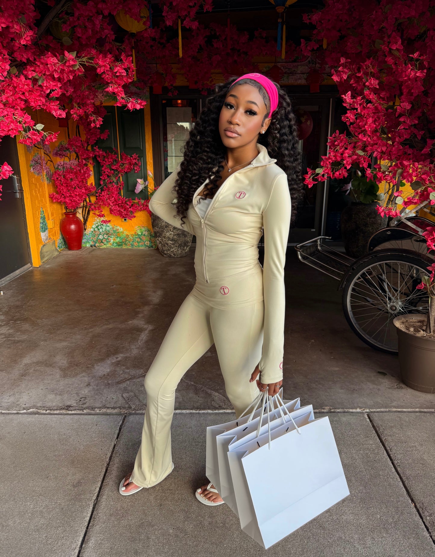 Pink IGAGGED 3-piece set
